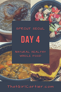 Food Review of Natural Healthy Vegan Food Subscription Service Sprout Seoul in Korea